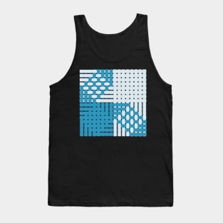 8 Shaft Woven Pinwheel Pattern Tank Top